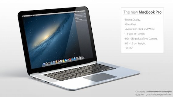 concepto macbook pro La actualización del MacBook de Apple, no era tan pequeña